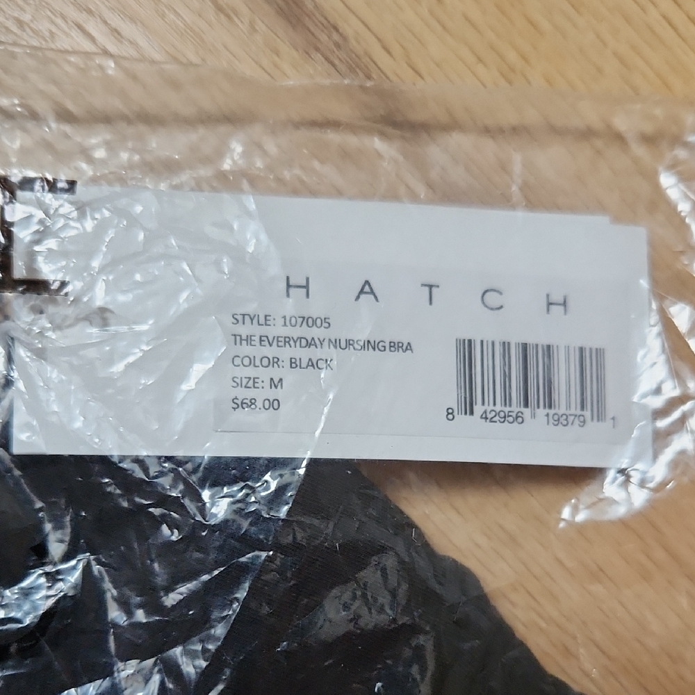 Hatch Everyday Black Nursing Bra